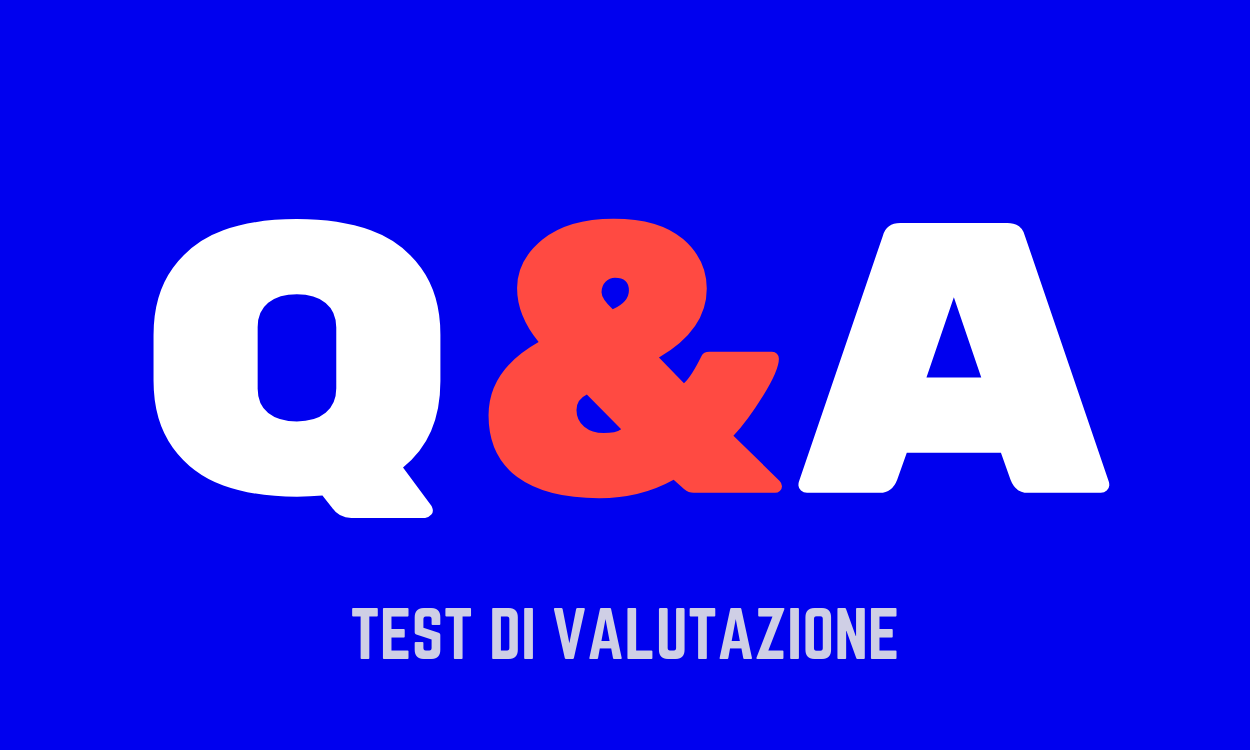 Domande e risposte test di valutazione Bikevo